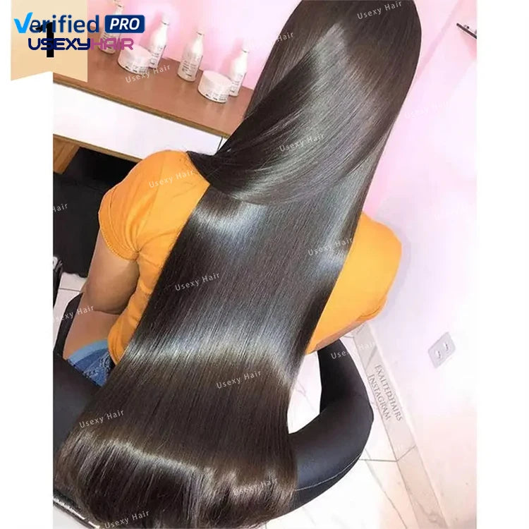 Wholesale 100% Cuticle Aligned Virgin Human Hair Bone Straight Double Drawn 10A 12A 15A Vietnamese Virgin Hair Bundles Vendors