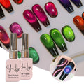 Wholesale 2026 New Dark Gel Cat Eye Nail Polish Excellent Easy UV Gel Polish for DIY Art with LED Lamp for Logo ODM