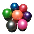 Orange 25cm PVC Pilates Ball AntiBurst Textured SlipResistant AirTube