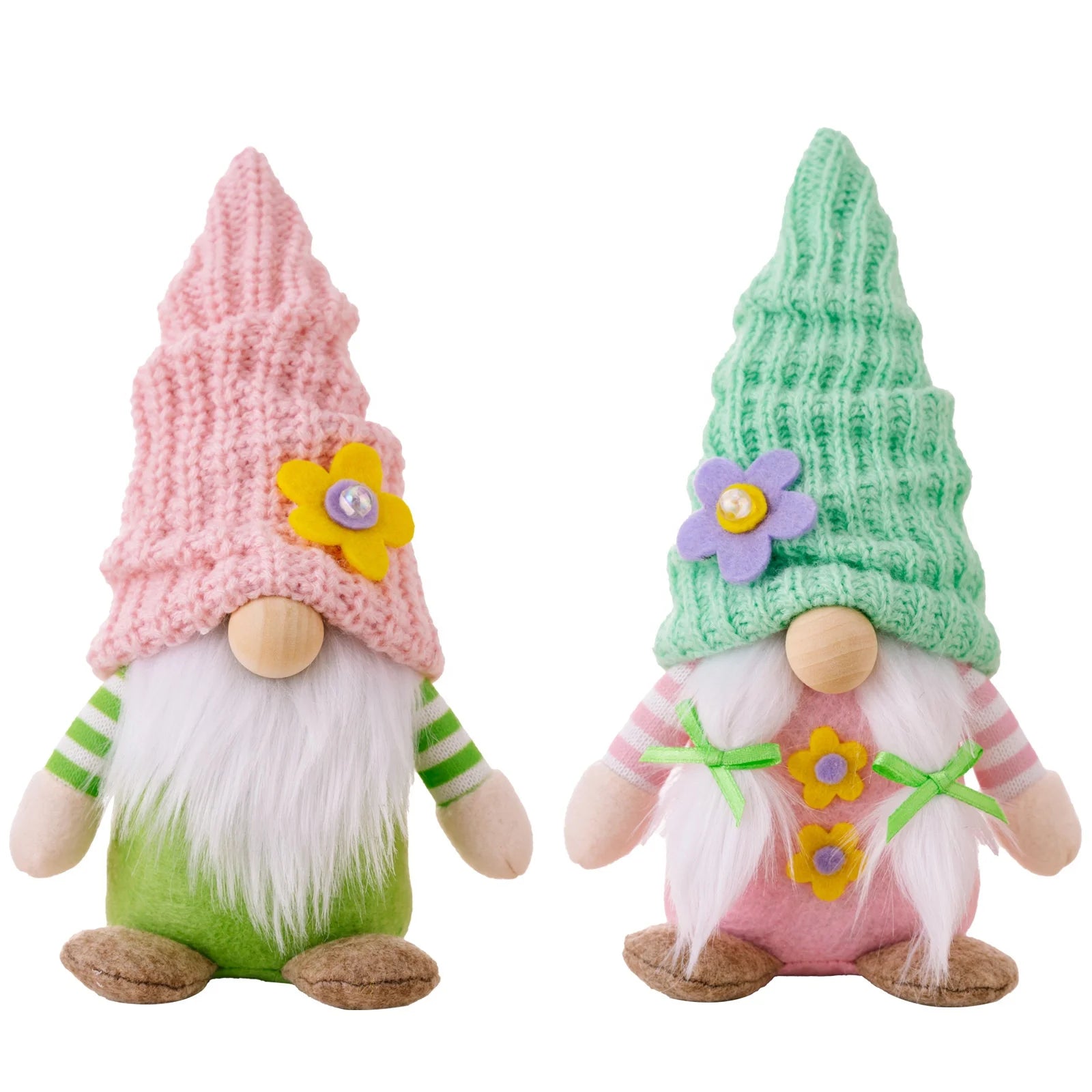 Cross-border Spring Faceless Doll Knitted Hat Rudolph Dwarf Summer Gnome Home Decoration