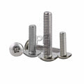 TM3 * 4-TM4*30 Umbrella Head Screw Large Flat Head Machine Wire Mushroom Screw T-shaped Head Cross Screw