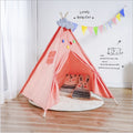 2023 Hot Sale 4-Season Kids Play Tent Indoor Tipi Cotton Canvas Playhouse for Outdoor Camping