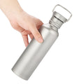 Sport Water Bottles Titanium Portable Outdoor Drinkware With Bottle Bag for Ultralight Backpack Camping & Hiking