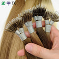 Fasimei Best Selling Top Quality London Super Double Drawn Human Hair Products Nano Ring Keratin Hair Extensions European Hair