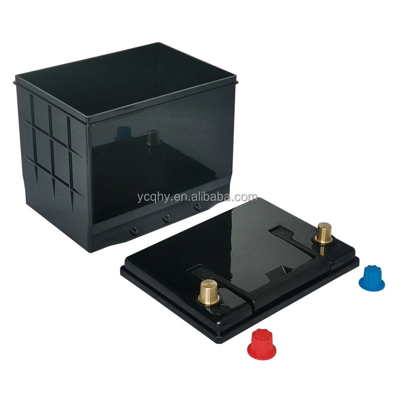 Empty Lifepo4 Battery Pack case 70d23/75d23 L/R Lead Acid Agm Plastic Battery Case for Car Start