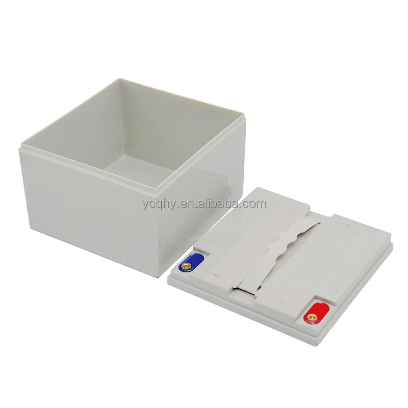 DIY 12 Volt Lifepo4 24v 48v Empty Battery Box Plastic case for E Bike Electric Scooter