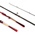NewBility Spinning Fishing Rod Fast Action 1.8m 2m 2.1m 2.3m 2 Sections 6-12lb-10-17lb Carbon Spinning Rod