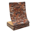 New 10m Retro Brick Pattern Self-Adhesive Waterproof Wall Paste Rustic for Hotel Corridor Hot Pot Restaurant Net Cafe Fireproof