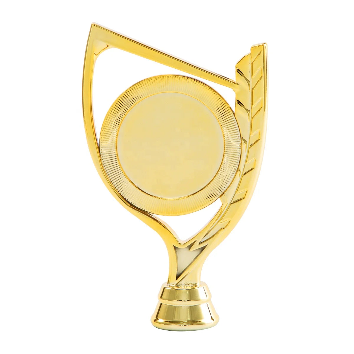 Delicate Bespoke Wholesale Price Round Trophy Part Custom for Small Football Trophy Awards and Souvenirs HP31