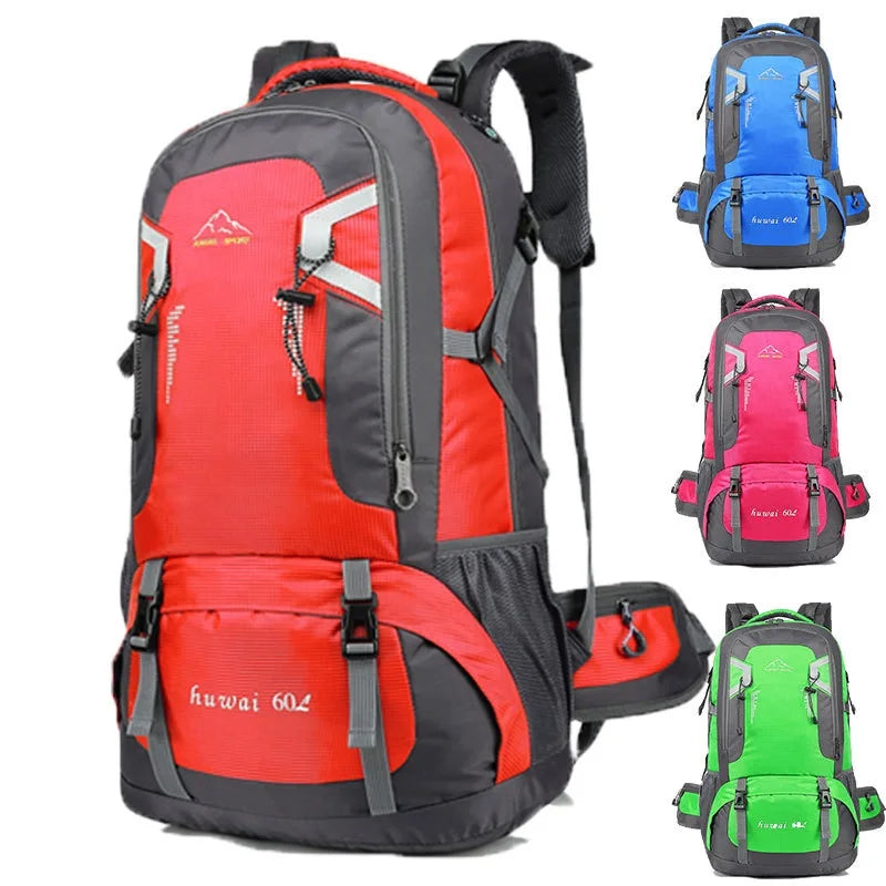 Outdoor Backpack Sports Hiking Men Wholesale Customize logo Large Capacity Tracking Multi-function Travel Bag
