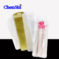 70*200 mm Plastic Bag Whit Zipper Packaging for Cosmetic Brush  Zip Lock Plastic Bag