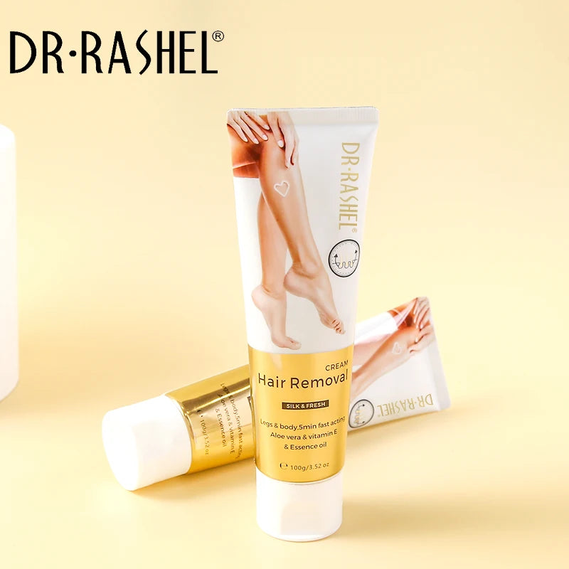 DR RASHEL 100g Quick Hair Removal Legs & Body Fast Hair Removal Cream for Women