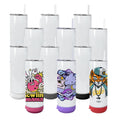 RTS STOCKED 20oz Sublimation Blanks Straight Wireless Music Speaker Smart Tumblers Coffee Mug Speaker With Straws