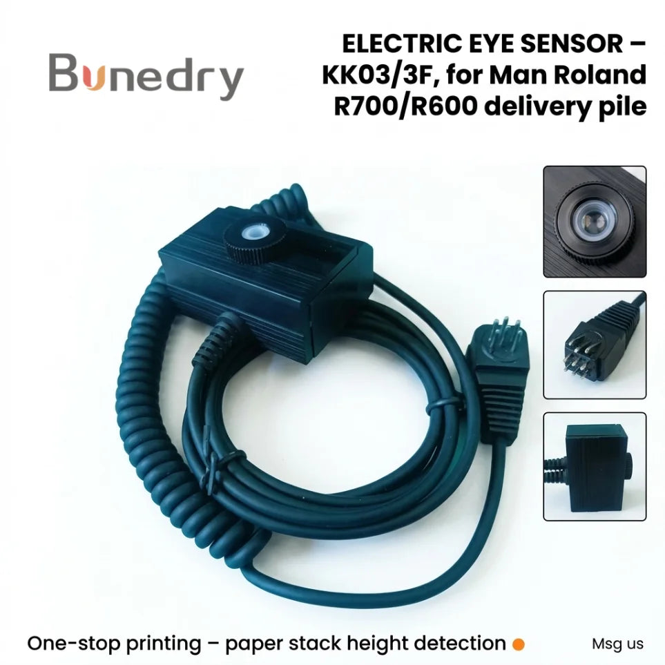 Electric Eye Sensor KK03 3F Photoelectric Switch for Roland R700 R600 Offset Press Delivery Pile Control