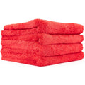 Korean 16X16 Inch 500Gsm Quick-Dry Printed Cleaning Cloth for Car Wash Detailing Plush Edgeless Microfiber Drying Towel