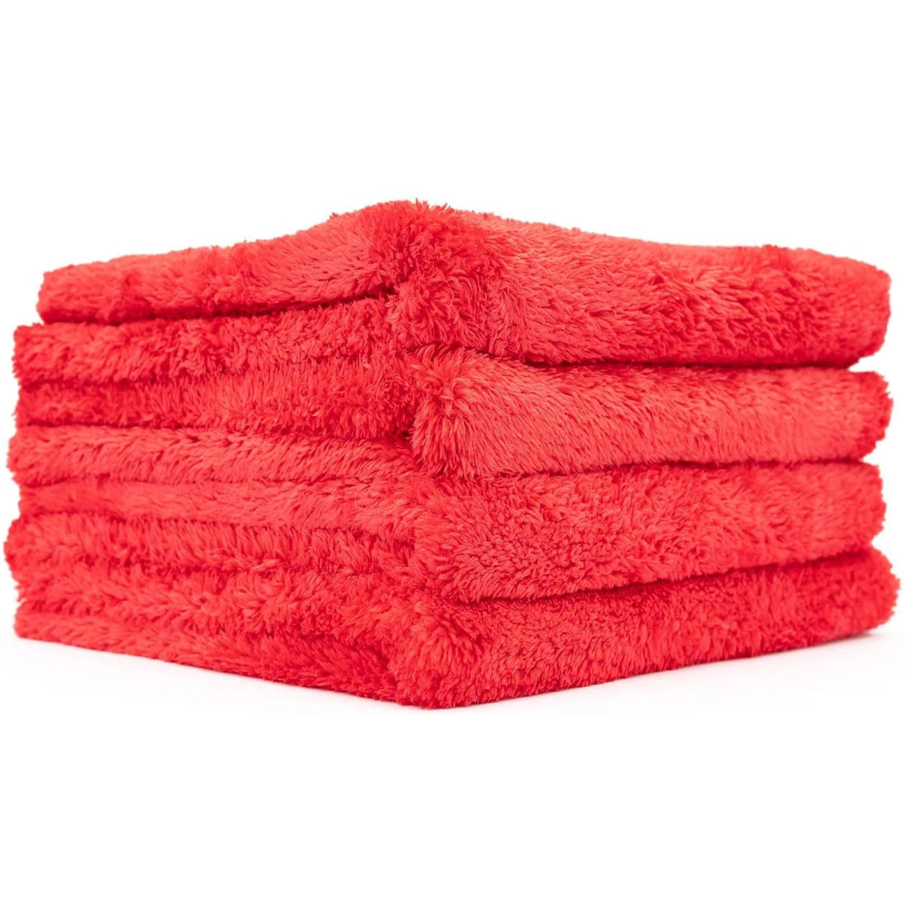 Korean 16X16 Inch 500Gsm Quick-Dry Printed Cleaning Cloth for Car Wash Detailing Plush Edgeless Microfiber Drying Towel