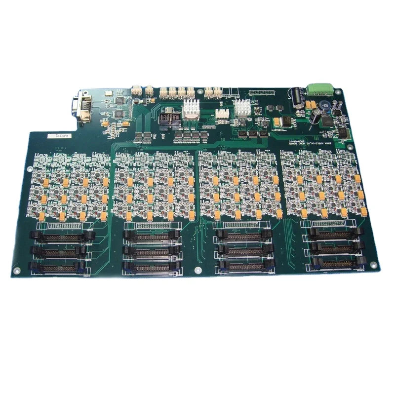 Allwin Inkjet Printer Konica KM512 12 Heads Carriage Board BYHX for Twinjet Xuli Human Docan Solvent Printer Head Board