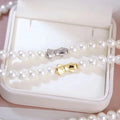 C278 925 Sterling Silver 18K Gold Plated Pearl Clasp for Jewelry Wholesale Metal Cord Ends Clasp Necklace or Bracelet Clasp