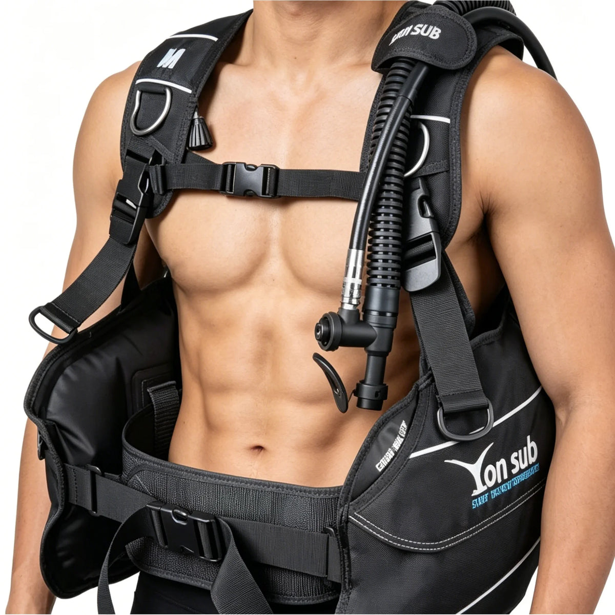 Paddling Jacket scuba Diving Jacket ISO Buoyancy Tested Jacket Professional Safety Rescue Jacket Spearfishing