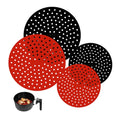 OEM&ODM Hot Sale Air Fryer Accessories Heat Resistant Reusable Dishwasher Safe Food Grade Air Fryer Silicone Baking Mat