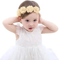 Soft Lace Floral Hairbands Flower Crown Baby Headbands Newborn Floral Headbands for 4-24 Months Baby Girl Hair Accessories MegaBDM