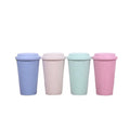 Hot Sale Wheat Straw Portable Coffee Cup Students Drinking Water Bottle