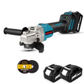 2000W Brushless Electric Angle Grinder 20000RPM 6 Gears Rechargeable Polishing Cutting Machine Power Tool for Makita 18V Battery