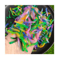 New Creative Rainbow Insect Acrylic Plastic Ornaments Figures for Scrapbooking Phone Case Jewelry Making Findings Supplier