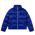 Men's Thick Warm Jacket Coat Stand-up Collar Autumn Winter Cotton Parkas Men  Loose Men's Winter Clothing