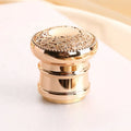 Classic Gold 36*34mm Eco-friendly Zinc Alloy Disc Cap Magnetic Closure Non Spill for Perfume Bottles Lids & Closures