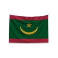 Promotional Product Banderas De Paises Double Side Printed 100%Polyester Outdoor Decoration Custom Mauritanian Mauritania Flag