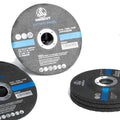 5-Inch (125x1.0x22.23mm) MPA-Certified Durable Cut Off Wheel for Metal/Stone/Stainless Steel