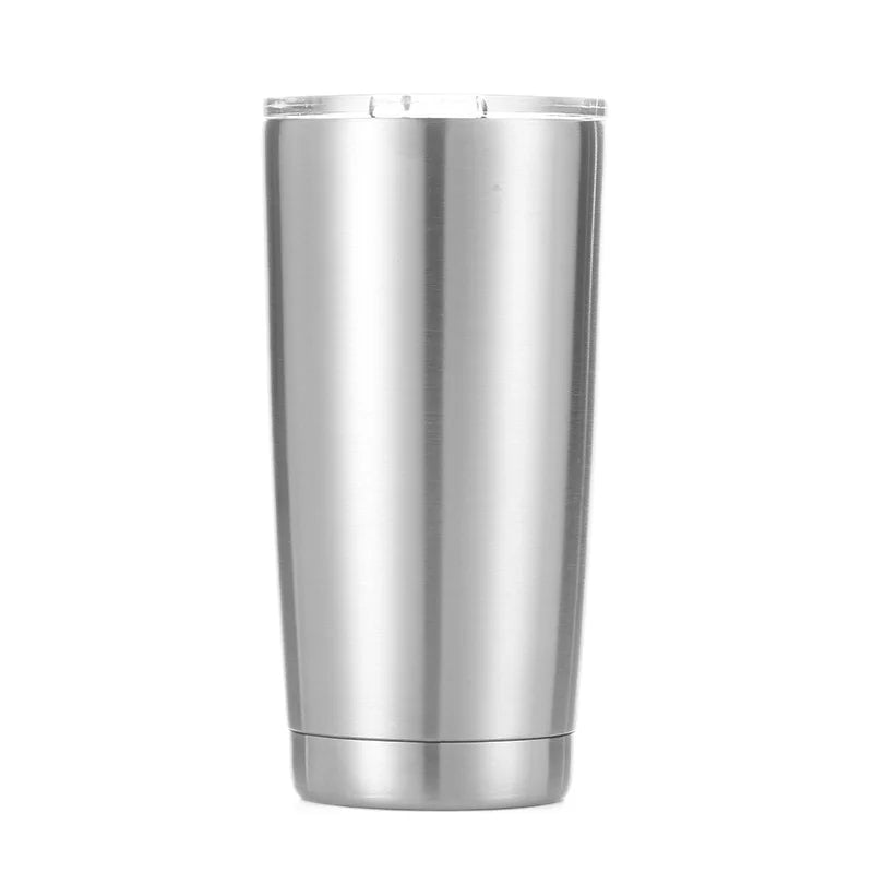 20oz Tumbler with Lid and Straw Stainless Steel Vacuum Insulated Coffee Tumbler Cup Double Wall Powder Coated Travel Mug