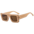 Superhot Eyewear 15646 Fashion 2023 Square Thick Shades Flat Top Men Women UV400 Sunglasses