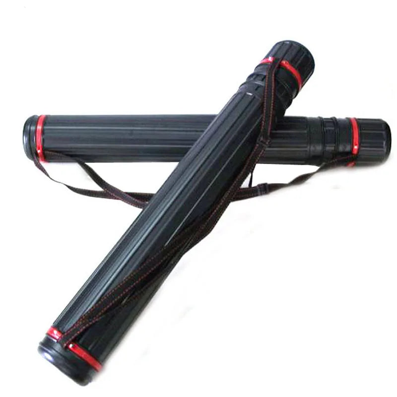 Black Arrow Tube Outdoor Shooting Archery Target Recurve Bow Portable Arrow Quiver
