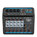 Biner U6 Professional Multifunctional Audio Mixer Console Computer Recording Live 6 Channel Usb Audio  Mixer