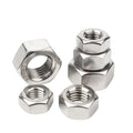 Factory Stock DIN934 Carbon Steel Hex Nuts Zinc Plated Essential Nuts in 4.8/ 6.8/ 8.8/ 10.9/ 12.9 Sizes for Industrial Use