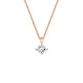 Christmas Gift 2024 Trendy Hot Sale 14K 18k Gold Chocker Asscher Cut Diamond Lab Grown Diamond Necklace