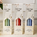 40 Kinds Color 30cm Europe Long Pole Candle Home Decor Banquet Wedding Cone Candles