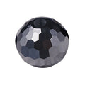 2MM Black Faceted Loose Moissanite Gemstone Beads for Jewelry Making Drilled Hole Design
