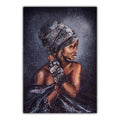 VERRE ART Designs Print Canvas Wall Art Decoration Poster Under the Stars Non-sexual Ethnic Woman Print Wall Art Canvas Painting