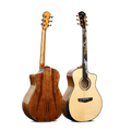 High-end Sevillana 1906 Uniquely Designed Premium Handmade 41" All Solid Wood Acoustic Folk Guitar Strings Instrument Factory