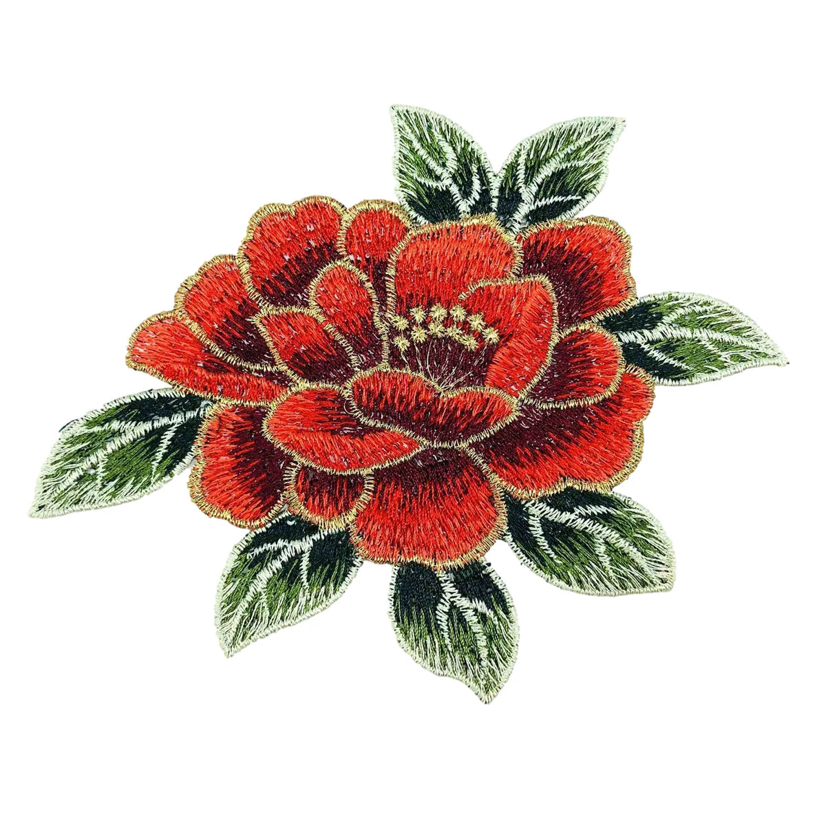 Flower Fatch Factory Garment Accessory Embroidery Patch Sew on Iron Patch New Design