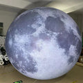 Giant Advertising Inflatable Moon Model With Led Light _ Large Inflatable Moon Balloon for Decoration