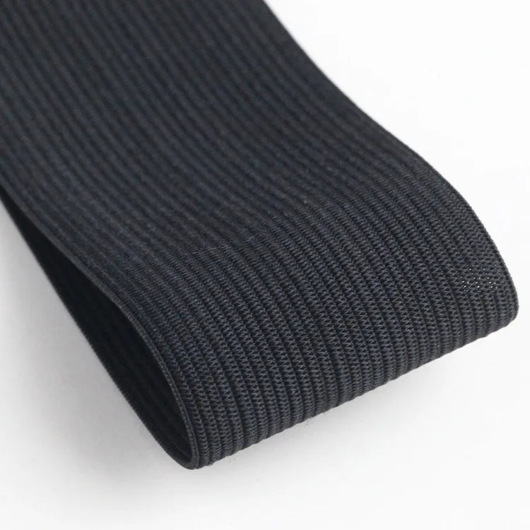 Factory Premium Custom Knitted Elastic Band for Sewing White Knit Elastic Tape High Elasticity Webbing