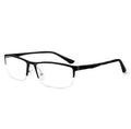 High Quality Anti-Blue Light Optical Lenses Blocking Glasses Fashion Style Aluminium Magnesium Alloy Black Brown River