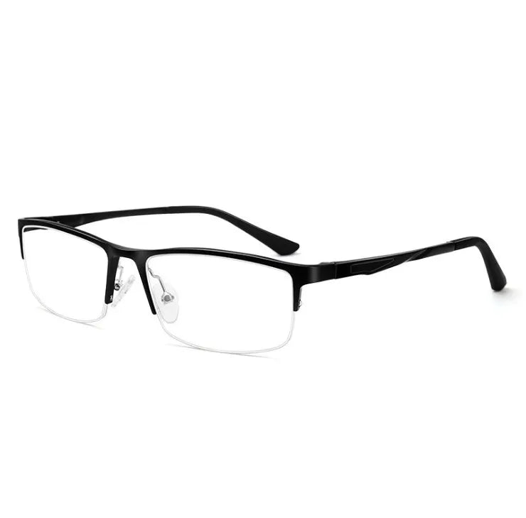 High Quality Anti-Blue Light Optical Lenses Blocking Glasses Fashion Style Aluminium Magnesium Alloy Black Brown River