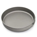 Ultralight Titanium Frypan Outdoor Camping Hiking Picnic Cooking Frying Pan