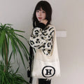 Fashion Southeast Asian Jacquard Tote Handbag Casual Open-Closure Shoulder Bag with Two Handles for Women Beach Hollow out Style