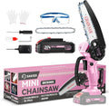 Mini Cordless Electric Chain Saw|Small Handheld Portable Chainsaw Battery Powered Chain Saw for Tree Trimmer and Garden